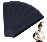 Elastic Non-Slip Solid Color Headband Headbands for Women & Men Elastic Soft Fabric Hair Bands Hair for Athletic(Navy Blue)