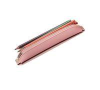 Elastic Pen Caddy, Faux Leather Sleeve, Mobile Storage Sheath, Journal Penc | This faux leather sleeve sheath gives mobile storage case use for calendar journals and laptop travel aprons.