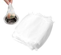 Elastic Sink Strainer Bags - 100 Pcs Mesh Filter Nets, Strong Stretch Material, Easy Catcher, Quick Install Design, Effective Cleaning Aid | Kitchen Sink Drain Net For Food Waste Garbage Co