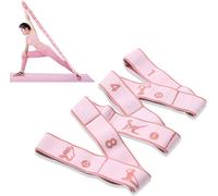 Elastic Yoga Band With 8 Buckles,Highly Elastic Stretch Strap,Band,Sport Fitness,Yoga Strap For Stretching,Durable Materials,Compact And Portable