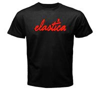 Elastica T-Shirt Graphic Tee Printed Top for Mens BlackL