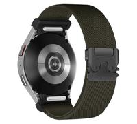 Élasticité Bracelets Montre pour Bracelet Samsung Watch 7/6/5/4 40mm 44mm/Watch 6 Classic Bracelet 47mm 43mm/4 Classic Band 46mm 42mm/5 Pro 45mm/FE pour Homme/Femme,Respirant Nylon Smartwatch Strap