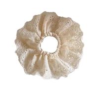 Élastique À Cheveux En Dentelle Lot de 2 chouchous élastiques en dentelle style Lolita, surdimensionnés, for queue de cheval(Color1)