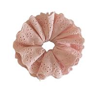 Élastique À Cheveux En Dentelle Lot de 3 chouchous solides à quatre couches en dentelle de 6,3 pouces for femmes et filles, ornements de cheveux élégants(Color 2)