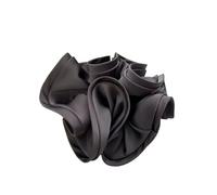 Élastique À Cheveux En Tissu 2pc Big Hair Tie Ribbon Scrunchies Satin Elastic Band Bow Women Simple Temperament Ponytail Accessories(Grey)