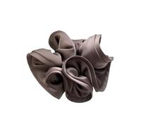 Élastique À Cheveux En Tissu 2pc Big Hair Tie Ribbon Scrunchies Satin Elastic Band Bow Women Simple Temperament Ponytail Accessories(Deep purple)