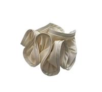 Élastique À Cheveux En Tissu 2pc Big Hair Tie Ribbon Scrunchies Satin Elastic Band Bow Women Simple Temperament Ponytail Accessories(White)