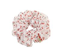 Élastique À Cheveux En Tissu 2pc Oversized Printed Chiffon High Elastic Hair Rope Sweet Fabric Scrunchies Accessories(Color6)