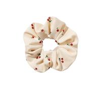 Élastique À Cheveux En Tissu 2Pcs Women's Hair Scrunchies Cherry Cute Simple Versatile Ties High Elasticity Accessories(Color 1)