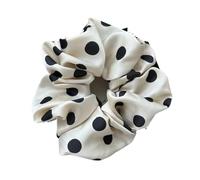 Élastique À Cheveux En Tissu 3pc Leopard Print Oversized Scrunchie For Women Elastic Big Hair Tie Girls Black Rubber Bands Retro Rope(Color 8)