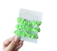 Élastique À Cheveux En Tissu 3pcs/set Woman Silk Hair Scrunchies Set Solid Colors Rubber Band Ponytail Holders Ties Women Accessories(Color 22)