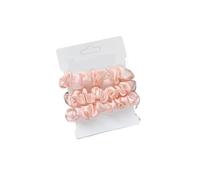 Élastique À Cheveux En Tissu 3pcs/set Woman Silk Hair Scrunchies Set Solid Colors Rubber Band Ponytail Holders Ties Women Accessories(Color 2)