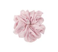 Élastique À Cheveux En Tissu Lot de 5 chouchous élastiques en organza for femmes, multicolores, for queue de cheval(Dark pink)