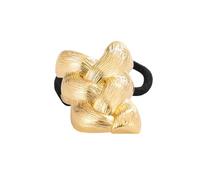 Élastique à cheveux tendance des années 2000 en métal tressé pour femme et fille, accessoire de coiffure pour usage quotidien, danse, événement, bijoux traditionnels
