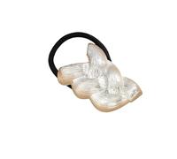 Élastique à cheveux tendance des années 2000 en métal tressé pour femme et fille, accessoire de coiffure pour usage quotidien, danse, événement, bijoux traditionnels