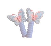 Élastique à cheveux tressé pour enfants et filles avec fil de téléphone - Joli chouchou tendance