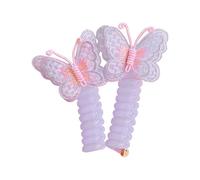 Élastique à cheveux tressé pour enfants et filles avec fil de téléphone - Joli chouchou tendance