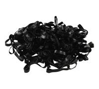 Élastique à crinière en silicone HorseGuard Noir TU