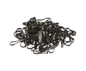Élastique à crinière en silicone Kerbl (x500) Noir TU