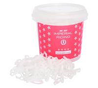 Élastique à crinière Imperial Riding Profi-Box 150gr Blanc TU
