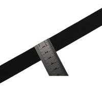 Élastique à haute élasticité, Élastiques en nylon dorés et argentés à paillettes, 10/15/25/40 mm, for vêtements pantalons, accessoires de couture DIY, 1 m - 40, noir(25mm Black)