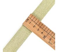 Élastique à haute élasticité, Élastiques en nylon dorés et argentés à paillettes, 10/15/25/40 mm, for vêtements pantalons, accessoires de couture DIY, 1 m - 40, noir(25mm White Gold)