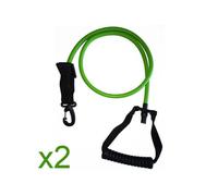 Élastique Aquatique à résistance Modérée vert (Lot de 2)