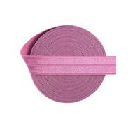 Élastique brillant en satin élasthanne repliable de 2/5 yards pour bandeau, garniture de couture de robe,Style 08,20 mm - 2 mètres