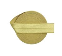 Élastique brillant repliable 3/4" 20 mm en élasthanne solide pour sous-vêtements, robe, couture, 50/100 yards par bobine - Dijon - 20 mm - 50 yards