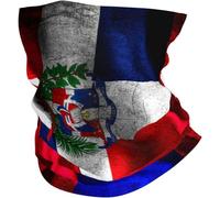 Élastique Chapeaux Demi-Visage Drapeau de la moitié Amérique de la moitié Cambodge Bandana Gaiter 26X30cm pour Course à Pied,Femme,Sports