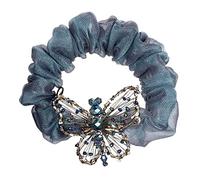 Elastique Cheveux Chouchou Cheveux Anneau De Cheveux De Papillon Tissé À La Main Anneau De Cheveux Cravate De Cheveux Bande De Caoutchouc Accessoire Cheveux