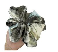 Elastique Cheveux Chouchous en satin, tissu peint à l'huile, duveteux, tie-dye, très élastiques, simples, rétro, accessoires for cheveux(Color1)