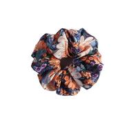 Elastique Cheveux Lot de 4 chouchous élastiques for cheveux for femmes, motif floral rétro, sans couture, for queue cheval(Color3)