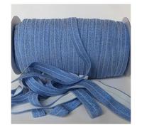 Elastique Couture Gold/Silver Glitter Elastic Ribbon Fold Over Clothing Accessories Stretch Band DIY Crafts(Color12)