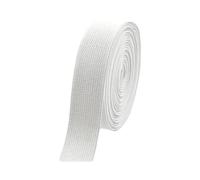 Élastique de 10 à 50 mm, adapté aux soutiens-gorge, aux ceintures de pantalons, remplacement d'élastique en caoutchouc, fait main,Blanc,20 mm, 5 mètres