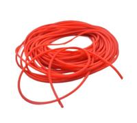 Élastique de pêche Corde de pêche élastique, Rapport d'étirement 1:6,5, Corde Liaison Haute élasticité en Caoutchouc Solide for la, 1 pièce(Red,8m)