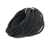 Élastique de pêche Corde de pêche élastique, Rapport d'étirement 1:6,5, Corde Liaison Haute élasticité en Caoutchouc Solide for la, 1 pièce(Black,4m)