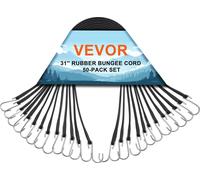 Elastique de tension avec crochet Câble de tension Elastique de bagage Expander vélo 50 pièces 81cm