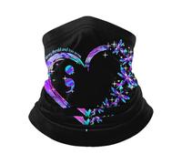 Élastique Décoration Faciale Aucune Histoire Ne Devrait Se Terminer Trop Tôt. Sensibilisation À La Prévention du Suicide. Cache-Cou Ultra-Douce Chapeaux Demi-Visage pour Adulte Jogging