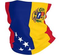 Élastique Écharpe Demi-Visage Drapeau aux Armoiries de la République de Docan Echarpe Gaiter Cache-Cou 26X30cm pour Cyclisme,Extérieur,Moto