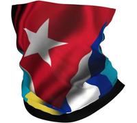 Élastique Écharpe Tube Drapeau salvadorien Maroc Drapeau marocain Bandeaux Bandana 26X30cm pour Cyclisme,Femme,Jogging