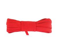 Elastique Élastique fin à tricoter 4 mm, uni, en spandex, cordon, bandeau, chouchou, garnitures de couture for sous-vêtements et robes, 2, 5 et 10 yards.(Red,5 Yards)