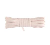 Elastique Élastique fin à tricoter 4 mm, uni, en spandex, cordon, bandeau, chouchou, garnitures de couture for sous-vêtements et robes, 2, 5 et 10 yards.(Beige,2 Yards)