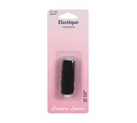 Elastique fronceur, bobine 20 m Noir