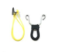 Elastique Lance Pierre Adulte Puissant - 2 Pièces, Bande de Fronde Élastique Carrée pour Chasse, Caoutchouc Résistant pour Fronde à Pierre, Accessoire de Catapulte pour Activités en Plein Air