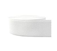 Élastique large pour la couture, 4 mètres de sangle élastique 2,5 à 10 cm for la couture vêtements, ceintures, accessoires confection, noir, 100 mm(White,100mm)