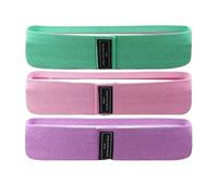 Elastique Musculation Lot de 3 Bandes élastiques Yoga, d'étirement, résistance, Fitness, d'entraînement en intérieur