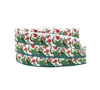 Élastique pliant de 10 mètres, ruban imprimé animal, couvre-chef de fête, emballage cadeau, accessoires de décoration de maison à coudre,P841,15mm