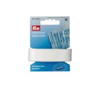 Prym Élastique pour pyjama Gold-Zack 7% EL, 93% PA, Blanc, 1.86 x 6.7 x 0.48 cm