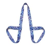 Élastique réglable exercice extensible sangles de transport ceinture Yoga Sport fronde épaule tapis sangle ceintures pour Tapis de Yoga, Pilates, Exercices(Color 5)